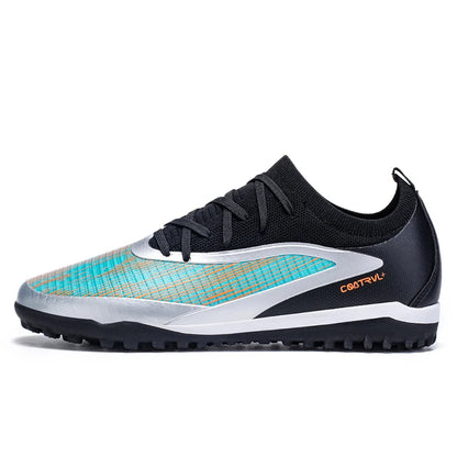 Men Soccer Cleats Breathable Lightweight Football Boots Anti-Slip Training Shoes Outdoor Sport Sneakers