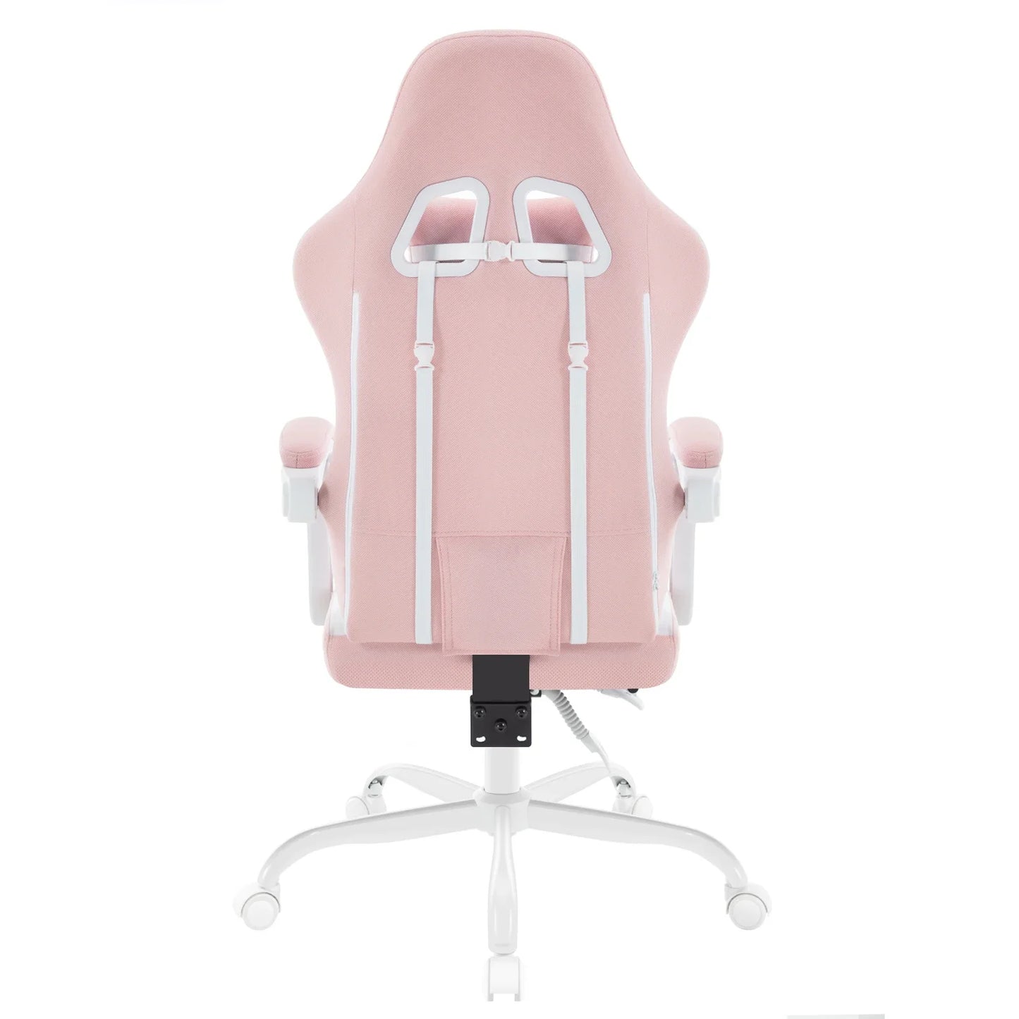 Silla de ordenador giratoria WOLTU con función de masaje, silla de oficina ergonómica con almohada y reposapiés, silla gaming ajustable en altura