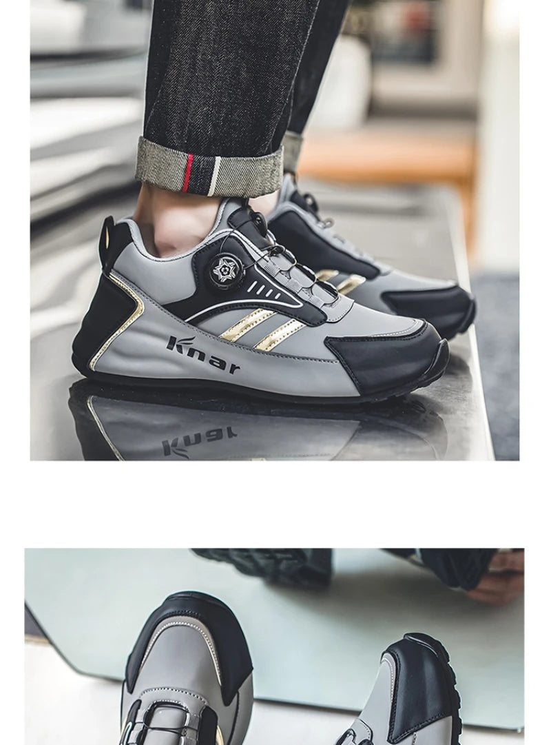 Pánské nové nízké ležérní tenisky v korejském stylu – univerzální „dad shoes“ s měkkou podrážkou, pohodlné a lehké boty na platformě pro každodenní nošení
