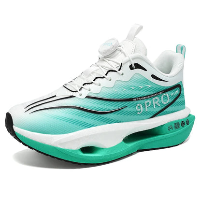 New Men's and Women's Running Shoes Breathable Racing Sports Shoes Carbon Cushion Lightweight Men's Jogging Training Shoes