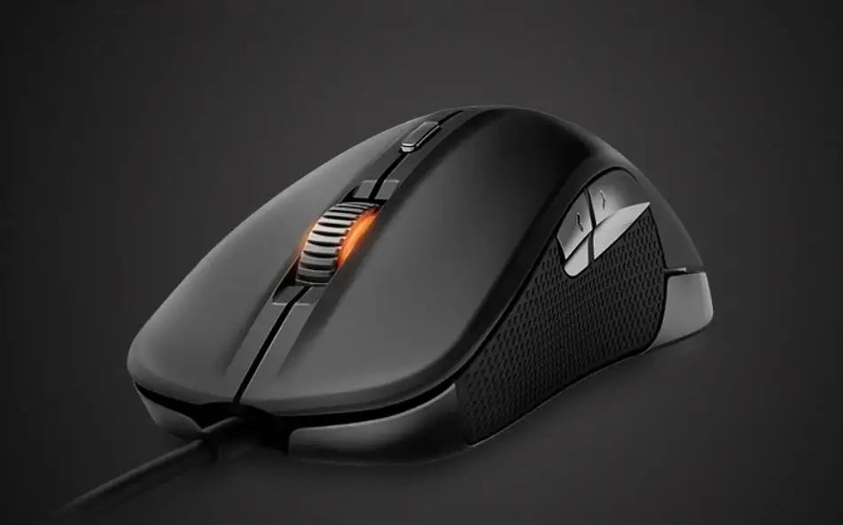 SteelSeries Rival 300S Gaming Mouse Wired RGB Gaming Mouse with TrueMove1 Optical Sensor, 7200 CPI, 6 Programmable Buttons USB Gaming Mouse