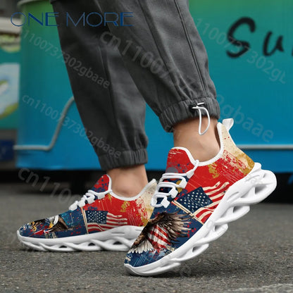 American 250 Independence Day Boys Girls Casual Shoes Personalized Exclusive American Flag Cool Kids Sport Shoes Design in Stock