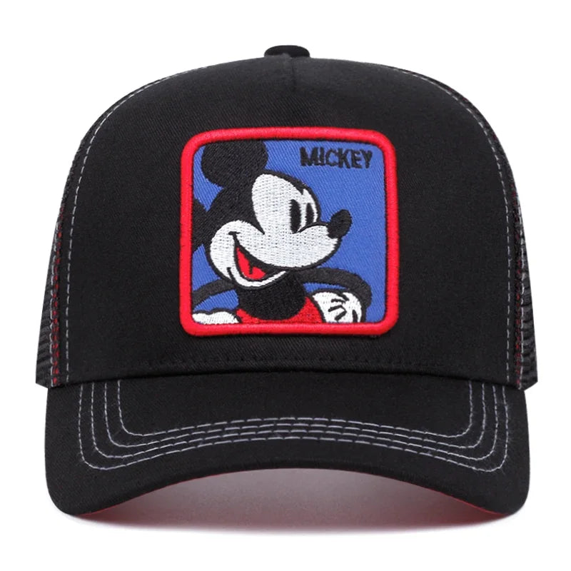 High Quality Brand Anime Cartoon Snapback Cotton Baseball Cap Men Women Hip Hop Dad Mesh Hat Trucker Hat Dropshipping