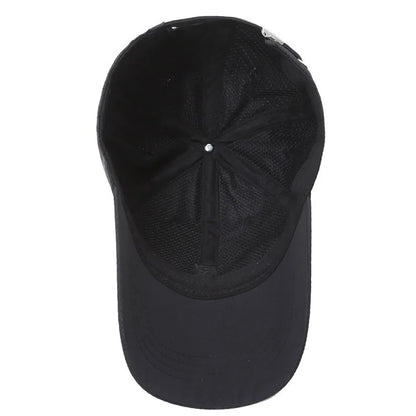 Męskie / damskie wiosenne / letnie cienkie, szybkoschnące czapki przeciwsłoneczne, czapki sportowe do biegania, czapki z daszkiem do baseballu, czapki z daszkiem chroniące przed słońcem i z filtrem przeciwsłonecznym