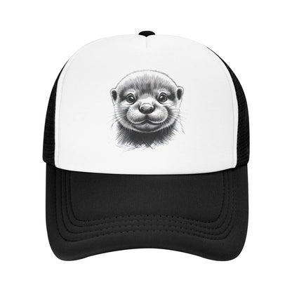 Unisex Steve Is Not Getting Smarter As He Gets Older Otter  Trucker Hats Mesh Baseball Cap Dad Hat  Adjustable Trucker Cap
