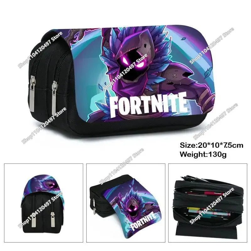 Fortnites SchoolBags Boys Girls Backpacks Large-capacity Knapsack High-quality Bookbags Fortress Night Figure Laptop Bag Gift