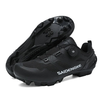 Unisex Cycling  MTB Shoes Men Mountain Sneakers Footwear Dirt Bike Racing Clit Bicycle Woman Mtb Speed Cleat Biking
