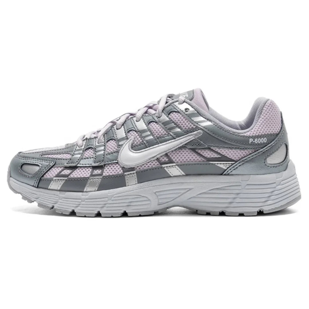 Nuove scarpe sportive da running basse Nike P-6000 Series Hv5064-500, resistenti e durevoli, con ammortizzazione e rimbalzo, comode e leggere per l’uso quotidiano