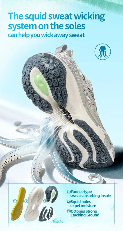 ONEMIX Sneakers leggere da uomo con ammortizzazione "Dad", scarpe da corsa e sportive casual per uomo e donna, morbide ed elastiche 25216