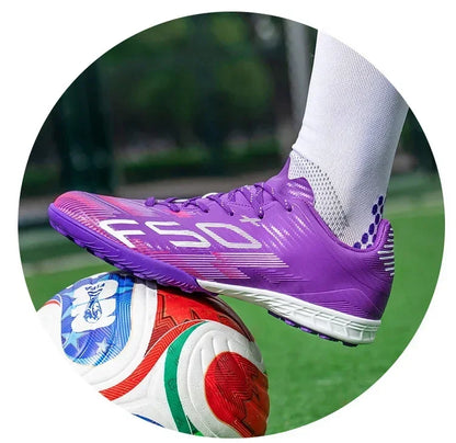 Nouvelles chaussures de football pour hommes, chaussures d'entraînement, chaussures de sport pour terrain gazonné, chaussures de football pour activités de plein air, baskets antidérapantes, chaussures professionnelles po