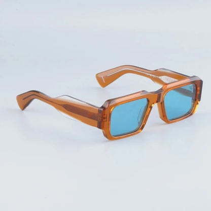 JMM MIGLIA Rectangle Acetate Sunglasses for Men and Women Handmade in Japan High Quality Brand Designer Outdoor UV400 Eyeglasses