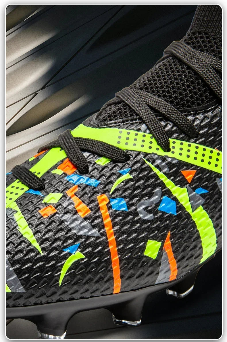 Nouvelles chaussures de football pour hommes, baskets de football pour terrain gazonné, chaussures de football d'extérieur, chaussures d'entraînement professionnelles, chaussures de sport antidérapantes, ultralégères,