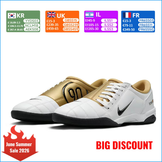 Nike Total 90 III – męskie niskie buty piłkarskie: oddychające, lekkie, wygodne, antypoślizgowe, wytrzymałe HJ9351-101