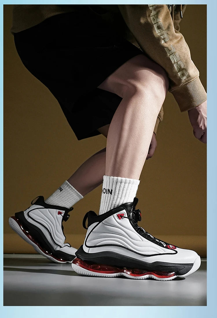 Chaussures de basket-ball pour hommes, respirantes, antidérapantes, portables, pour course à pied, entraînement de gymnastique, baskets d'athlétisme pour femmes