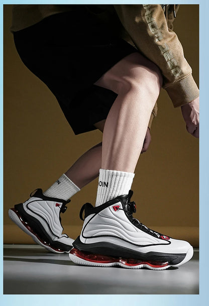 Chaussures de basket-ball pour hommes, respirantes, antidérapantes, portables, pour course à pied, entraînement de gymnastique, baskets d'athlétisme pour femmes