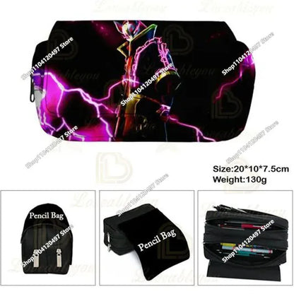 Fortnites SchoolBags Boys Girls Backpacks Large-capacity Knapsack High-quality Bookbags Fortress Night Figure Laptop Bag Gift