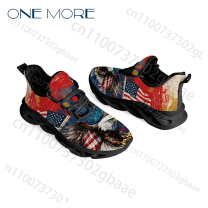 American 250 Independence Day Boys Girls Casual Shoes Personalized Exclusive American Flag Cool Kids Sport Shoes Design in Stock