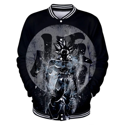 Dragon Ball Streetwear – baseballová uniforma pro muže a ženy, Son Goku, kostýmy pro dospělé, bundy, jarní a podzimní kabáty, svetry, mikiny, dárky
