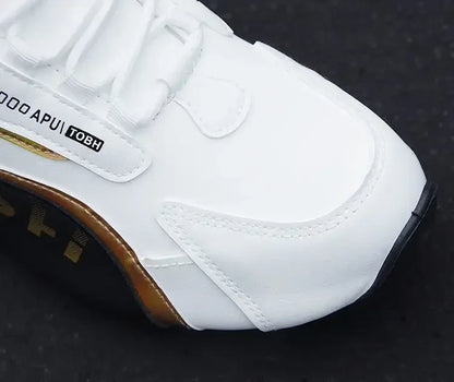 Wasserdichte Herren-Sneaker aus PU-Leder, lässige Sportschuhe, leichte, atmungsaktive, flache und rutschfeste Tennisschuhe, Zapatillas Hombre