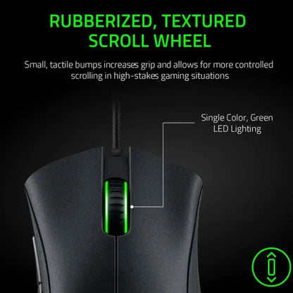 Razer DeathAdder Essential Wired Gaming Mouse / Wired Mice 6400DPI 5 Independent Buttons For Laptop PC Gamer