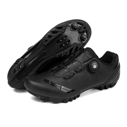 Unisex Cycling Shoes Speed Competitive Cycling Shoes SPD Road Bike Lock Shoes Breathable MTB Mountain Off-Road Cycling Shoes