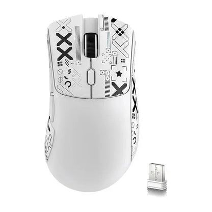 Ултралека мишка ATTACK SHARK R1 59g с PAW3311, 18000DPI, 400IPS, 40G, 1000Hz, три режима, основен чип Broadcom BK3633, 20 милиона кликвания
