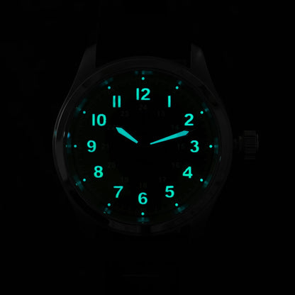 Militado ML08 Quartz Watch Ronda 515 Movement Domed Sapphire Wristwatch BGW9 Luminous 10Bar Waterproof 38mm Men Watches