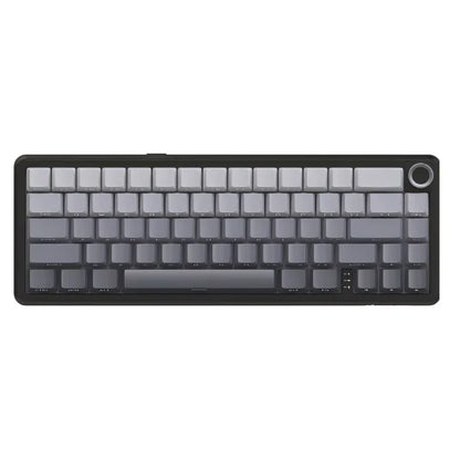 Attack Shark X66 Gasket Wireless Mechanical Gaming Keyboard with Volume Knob RGB Backlit Side Printed PBT Keycaps