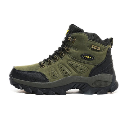 ΠΑΠΟΥΤΣΙΑ PLUS SIZE Unisex High-Top Adventure Sneakers Ανθεκτικά με καλή πρόσφυση, αντιολισθητικά, με κορδόνια, άνετα, ιδανικά για πεζοπορία στην ύπαιθρο, ανδρικά υποδήματα