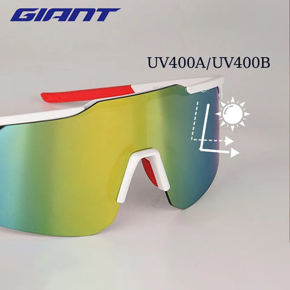 giant long-distance Cycling Glasses super light Men WomenAnti-Fog UV400 Protection MTB Bike Glasses Windproof Sports Eyewear