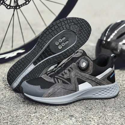 2023 MTB Cycling Shoes Men Mountain Bicycle Indoor Cycling Sneakers Speed Winter Lock Cleat Trekking Shoes