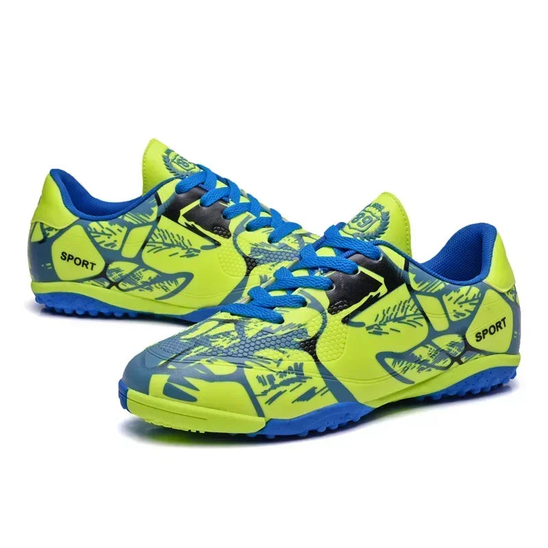 Nouveaux hommes enfants chaussures de Football professionnel garçons crampons antidérapant gazon bottes de Football adulte ultraléger chaussures d'entraînement livraison directe