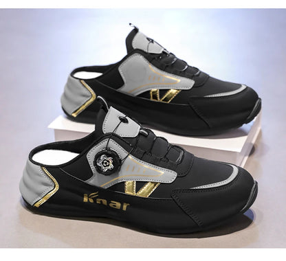 Brand protection 2026 new men's lightweight non-slip breathable wear-resistant running sports fashion versatile casual shoes