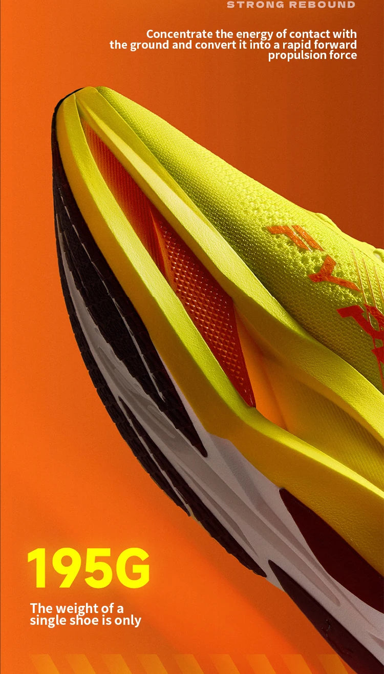 QIAODAN Feiying Plaid 3 Carbon Plate Men Running Shoes 2026 Marathon Racing Sneakers Rebound Cushion Athletic Shoes QDB023262290