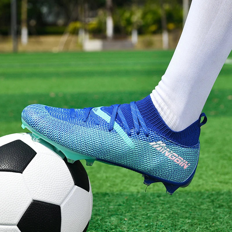 New Men Football Boots Professional Soccer Shoes Cleats Futsal Women Unisex Ultralight Hot Sale High-quality TF/FG Sneakers