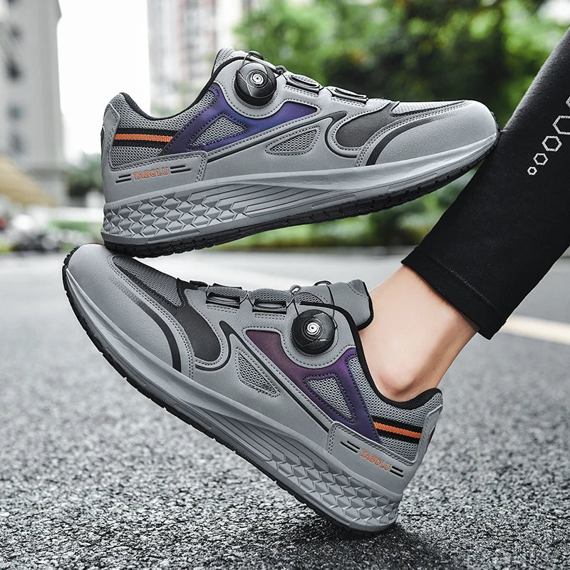 Mtb Cycling Shoes Men 2024 Flat Bottom Dirt Bike Race Mountain Footwear Bicycle Indoor Cleats Lock Cleat Trekking Cycling Sneake