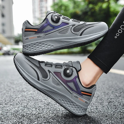 Mtb Cycling Shoes Men 2024 Flat Bottom Dirt Bike Race Mountain Footwear Bicycle Indoor Cleats Lock Cleat Trekking Cycling Sneake