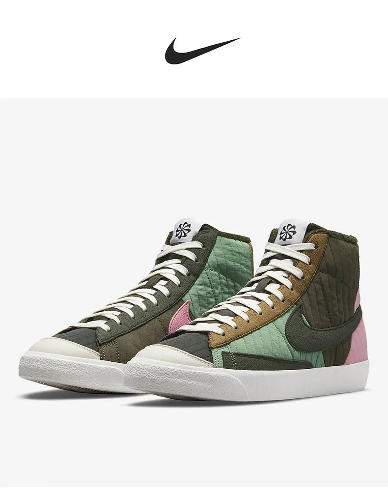 Nike Official BLAZER Sapatilhas casuais unissexo de cano médio DD8024-300