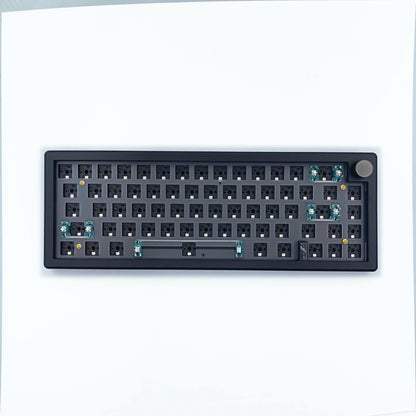 GMK67 65% Gasket Bluetooth 2.4G Wireless Hot-swappable Customized Mechanical Keyboard Kit RGB Backlit