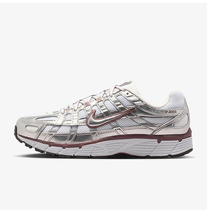 Nike Authentic P-6000 Damen-Sneaker mit niedrigem Schaft und Schnürung, verschleißfest, für den täglichen Freizeitgebrauch BV1021-110