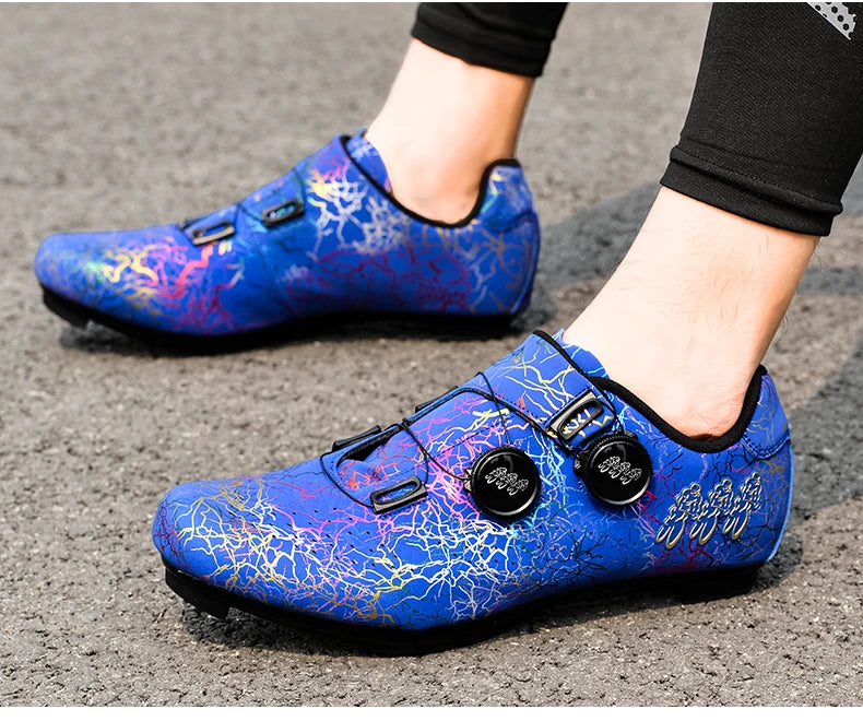 2025 Cycling Sports Shoes MTB and Cleats Men's Sports Speed Cycling Shoes Women's Mountain Racing Flat SPD Road Cycling Shoes