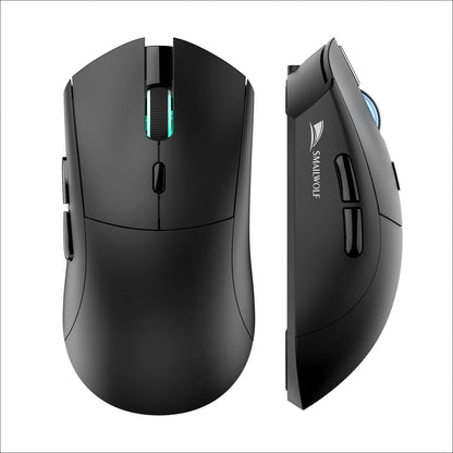 SMAILWOLF RS7 Bluetooth Wireless Gaming Mouse Three Mode PAW3311 Macro-definition Mouse Laptop Gaming Office
