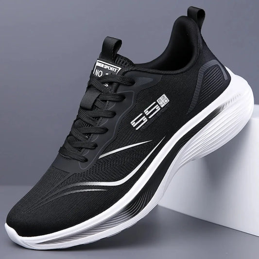 Carbonplaat marathonschoenen voor heren, casual sneakers met luchtkussen, luxe, comfortabel en lichtgewicht, sportieve hardloopschoenen voor heren