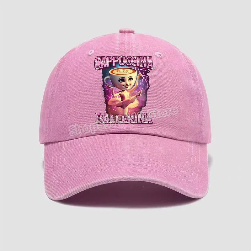 Italian Brainrot Women Men Hats Children's Baseball Cap Accessories Cap Boy Girl Caps Adjustable Men Trucker Sunhat Kids Gift
