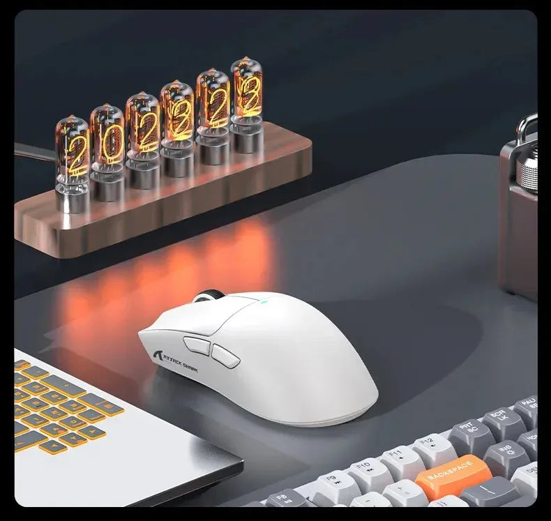 ATTACK SHARK X11SE Ultra-Light Wireless Gaming Mouse, 20 Million Cycles Life, PAW3311 Gaming, 22K DPI, 400 IPS, 40G, 1KHz, 65 Hours, 30mAH