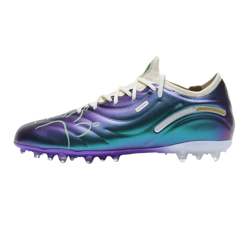 Kelme High-End Football Shoes Short Nail Anti-Slip Football Boots Artificial Grass Cushioning Training MG Football Shoes