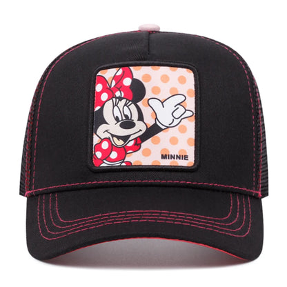 High Quality Brand Anime Cartoon Snapback Cotton Baseball Cap Men Women Hip Hop Dad Mesh Hat Trucker Hat Dropshipping