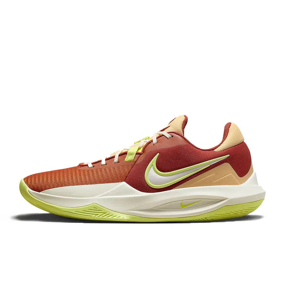 Nike Precision 6 Comfortable and Versatile Low-Top Basketball Shoes for Men DD9535-008