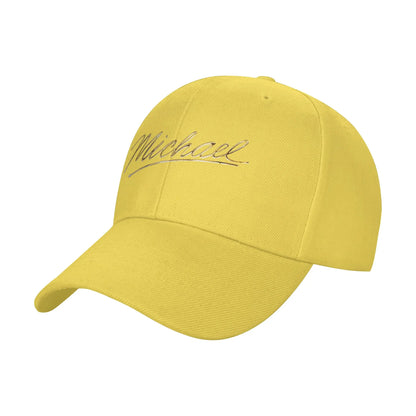 Michael Biopic Logo Sun Baseball Cap Michael Jackson Summer Casual Hip Hop Hats For Men Adult Hunting Camping Baseball Caps