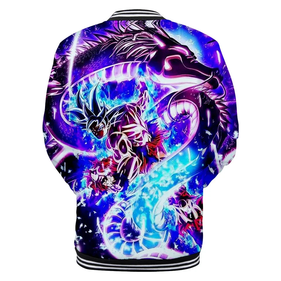 Dragon Ball Streetwear – baseballová uniforma pro muže a ženy, Son Goku, kostýmy pro dospělé, bundy, jarní a podzimní kabáty, svetry, mikiny, dárky